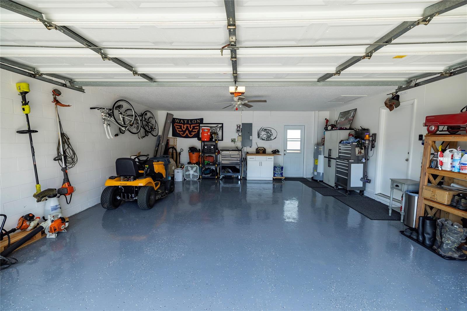 Finished Garage