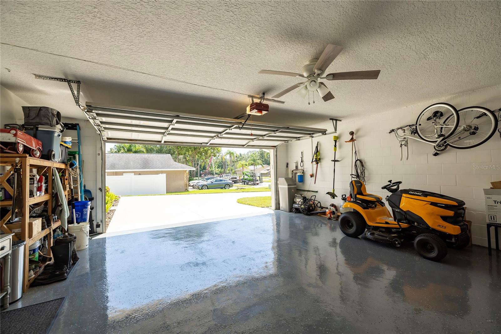 Finished Garage