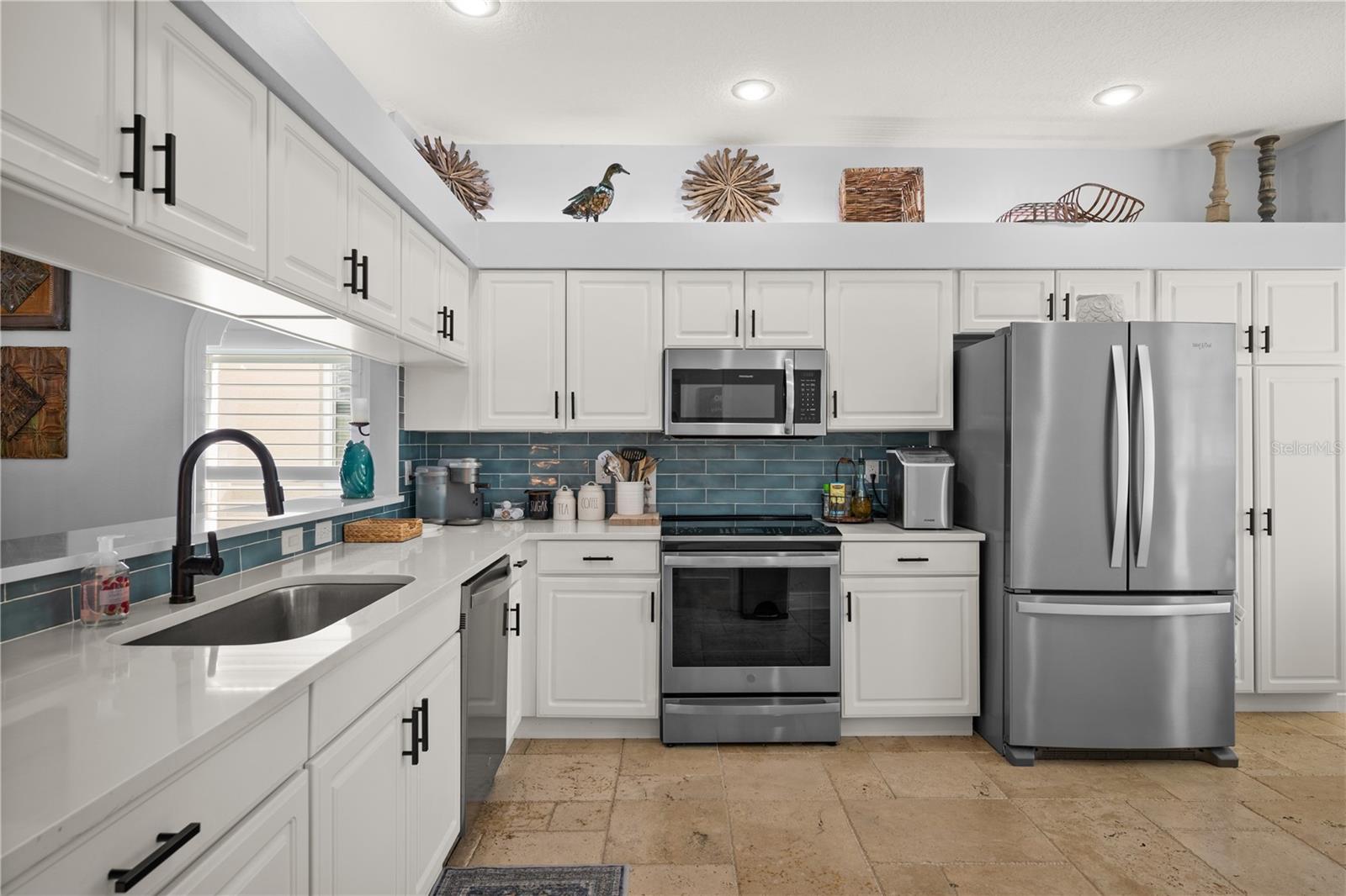 stainless steel appliances
