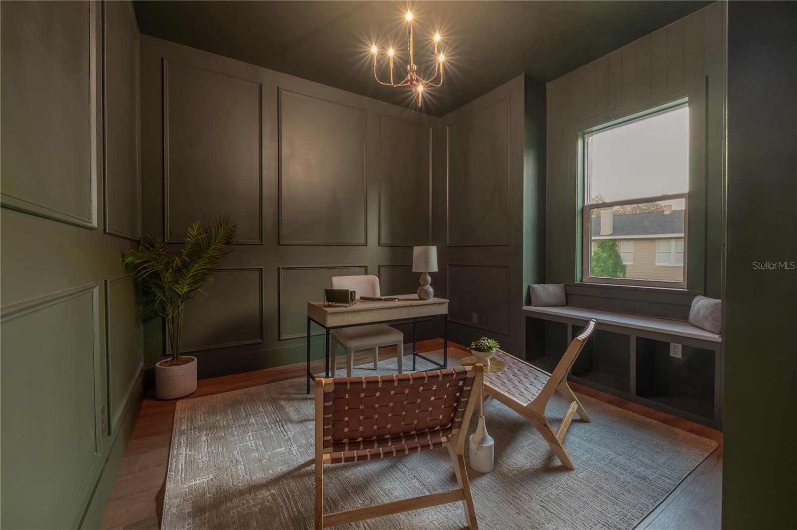 downstairs office/bedroom