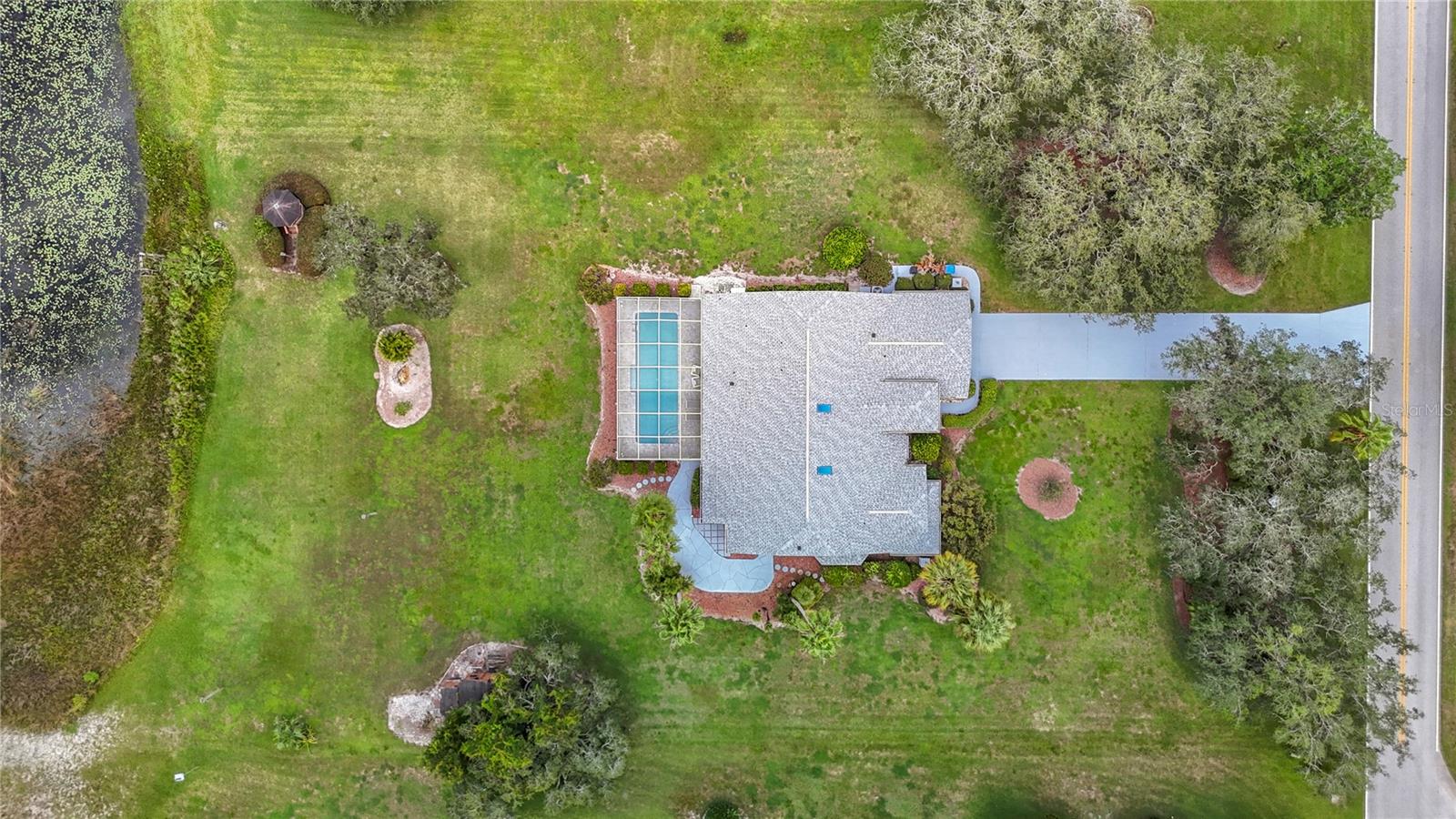 Drone Overview of the property