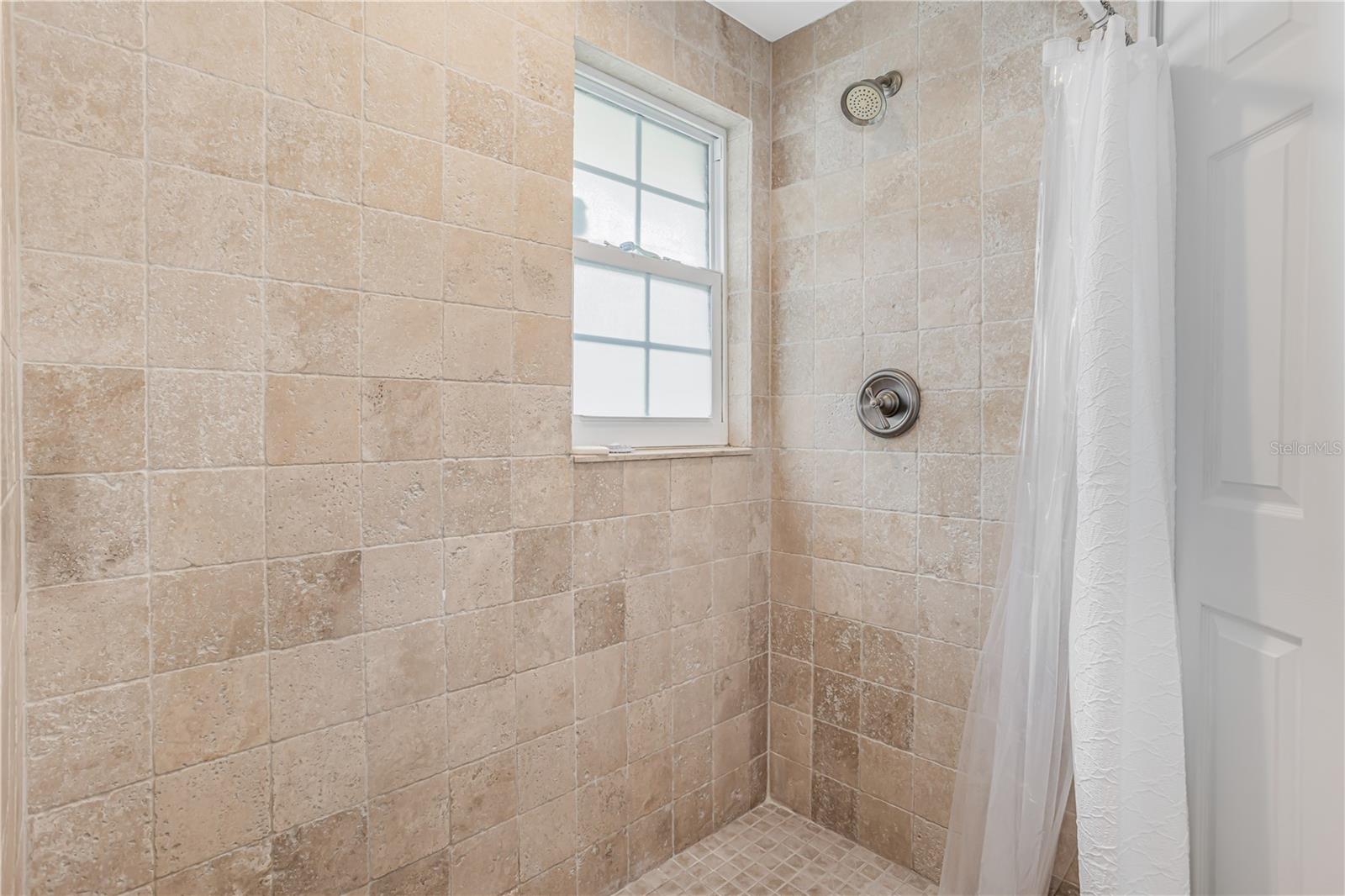 Walk-in Shower in Master Bathroom!