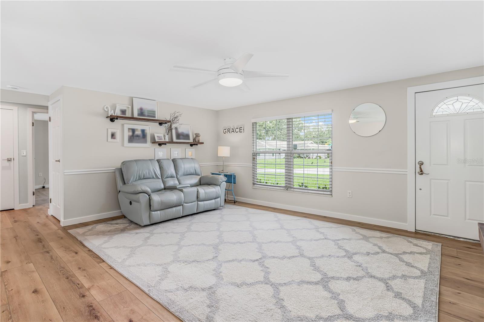 Living Room with Natural Light!