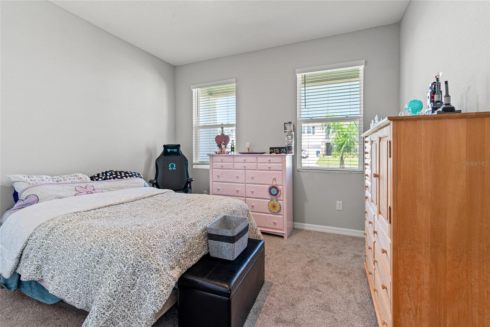 generous secondary bedroom
