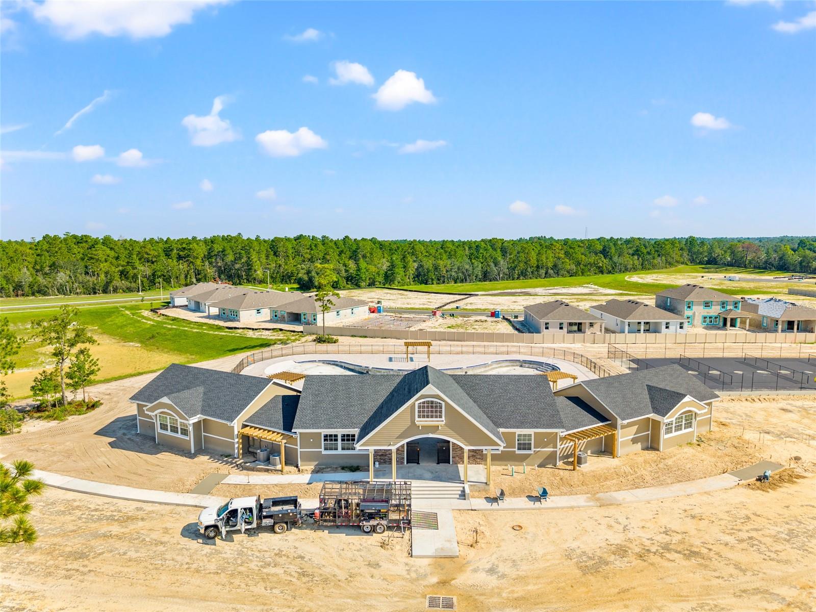 Low HOA fees even with finished clubhouse and pool