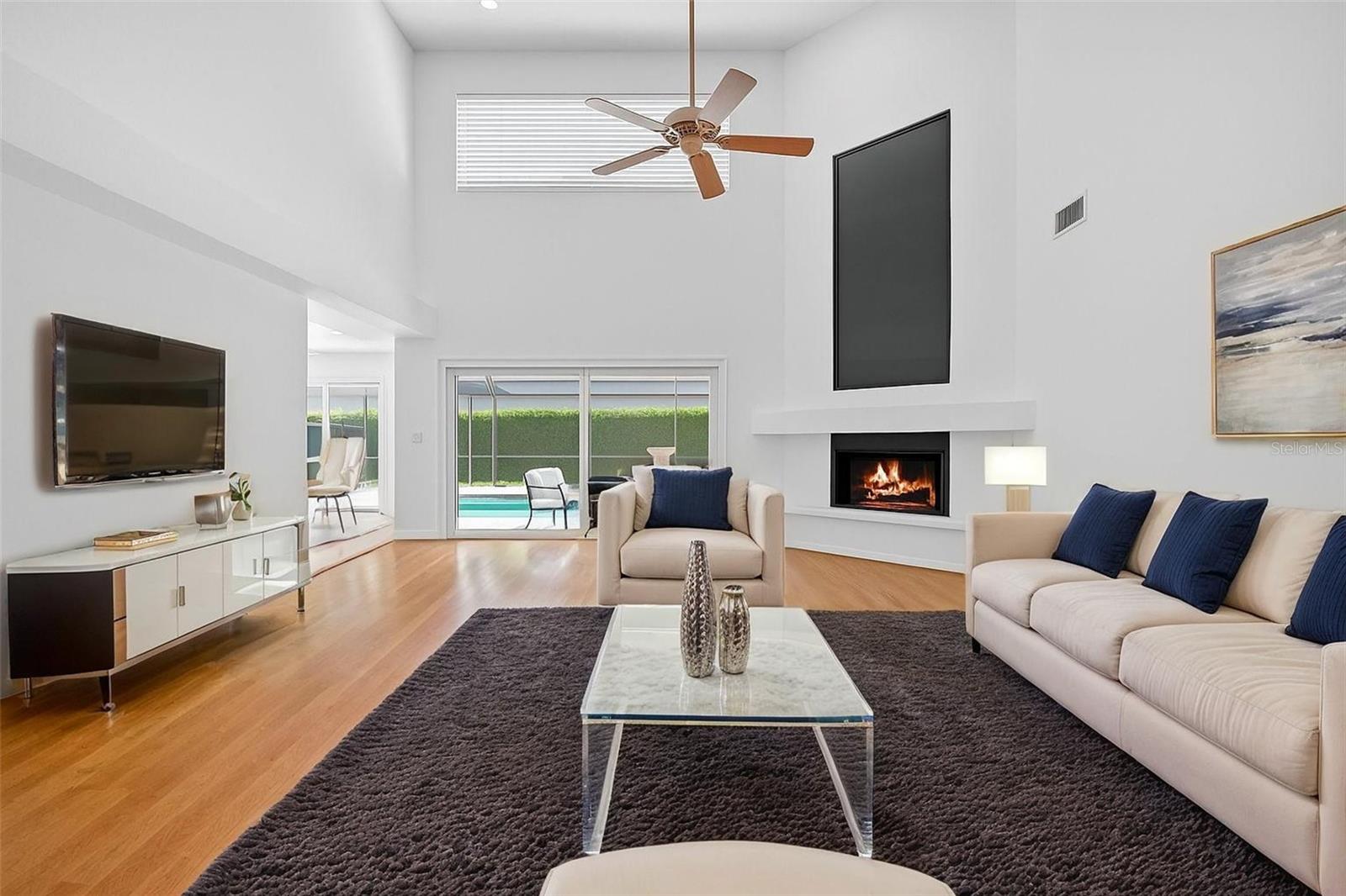 Additional design option for family room