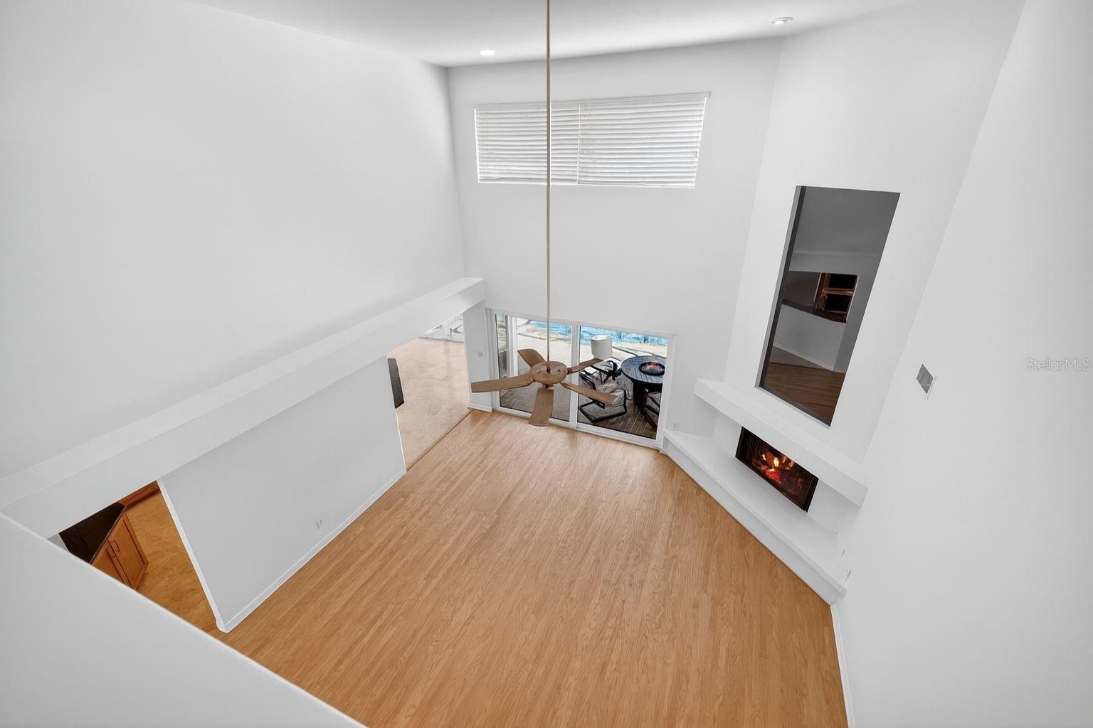 Soaring ceilings