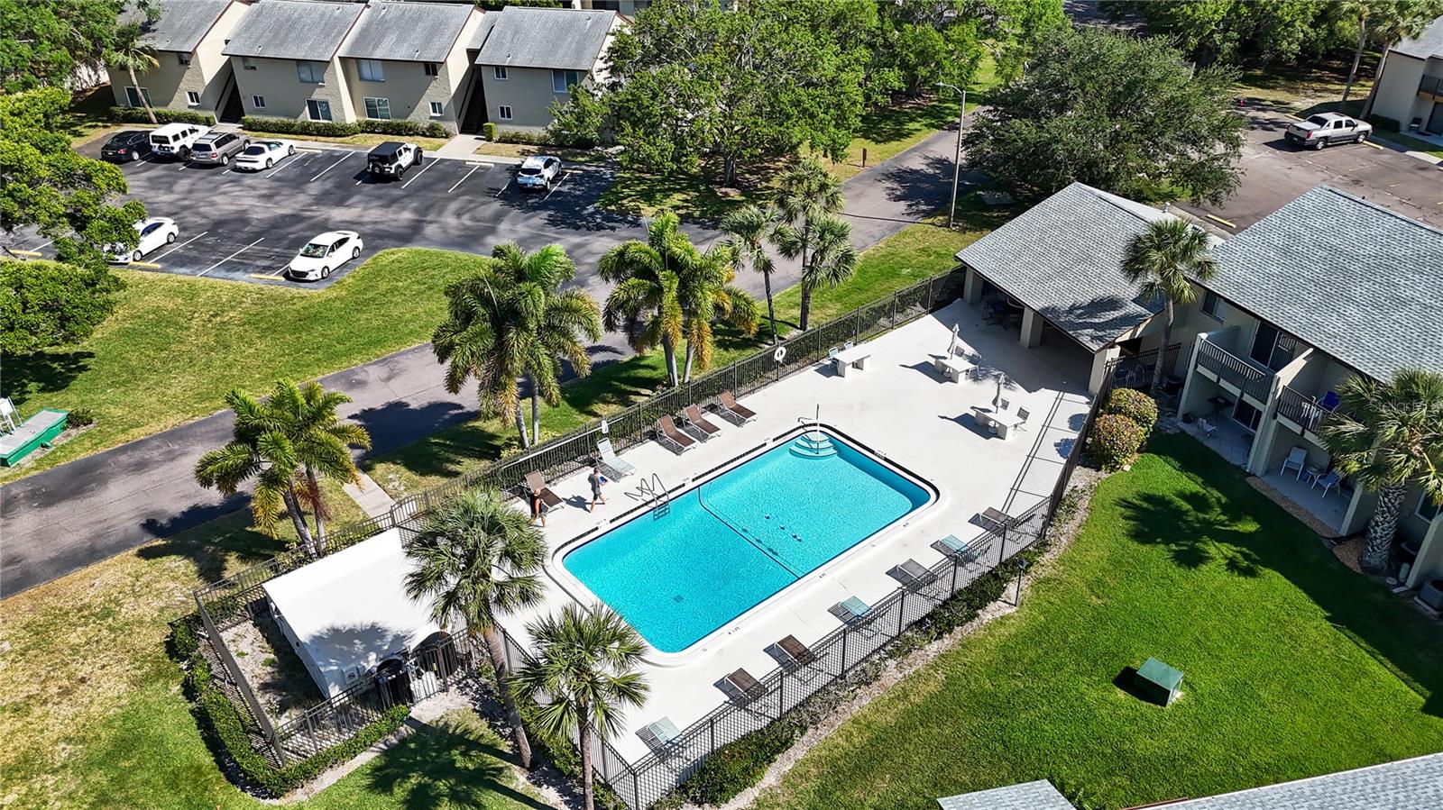 One of three REFRESHING pools at Woodside Village