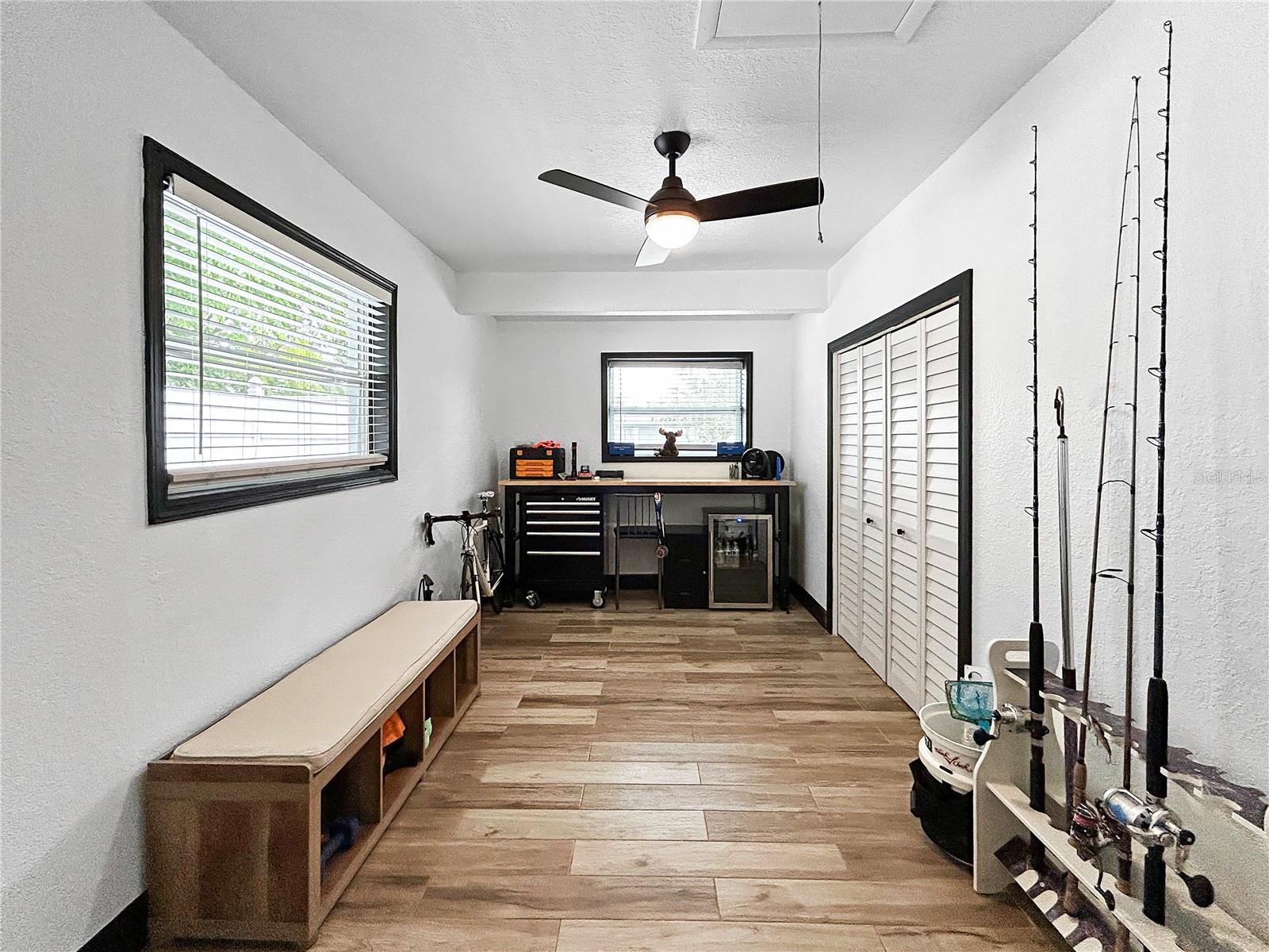 4TH BEDROOM/PLAYROOM/WORK OUT ROOM/OFFICE WITH PRIVATE ENTRANCE