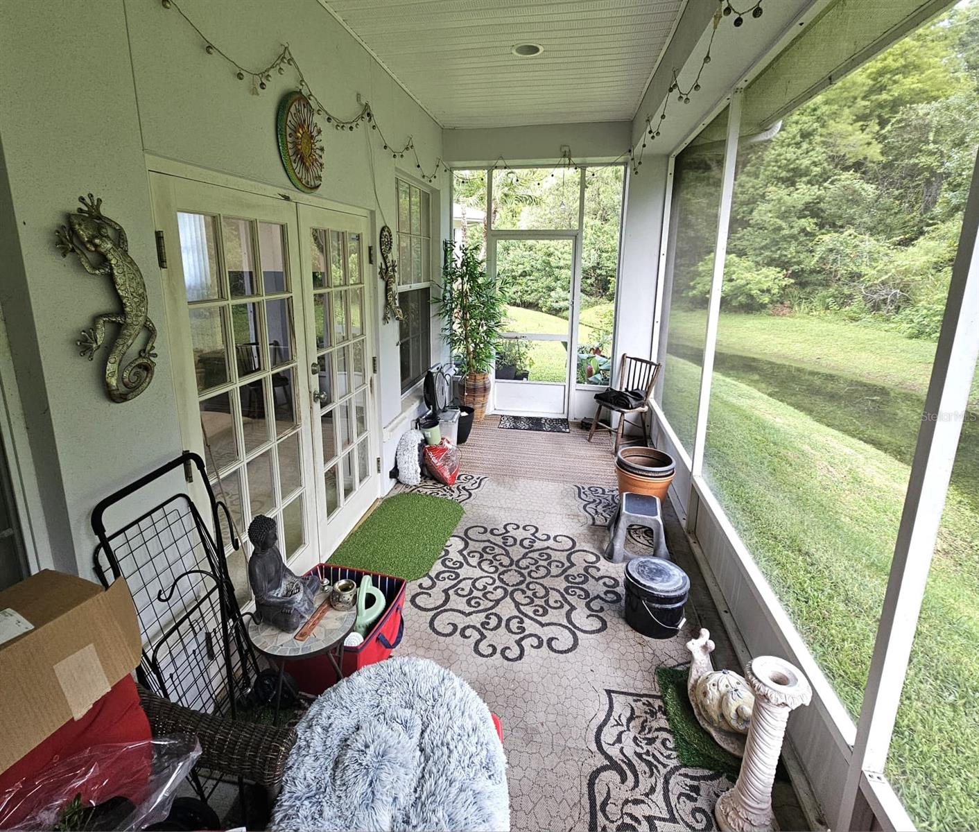 Screened-In Covered Lanai