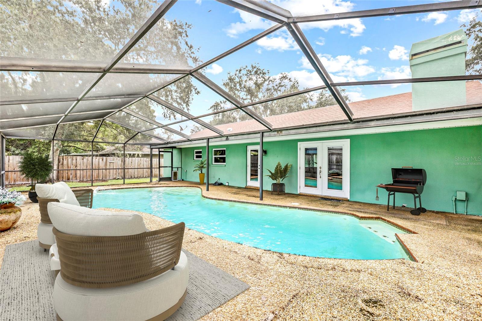 Pool - Virtually Staged