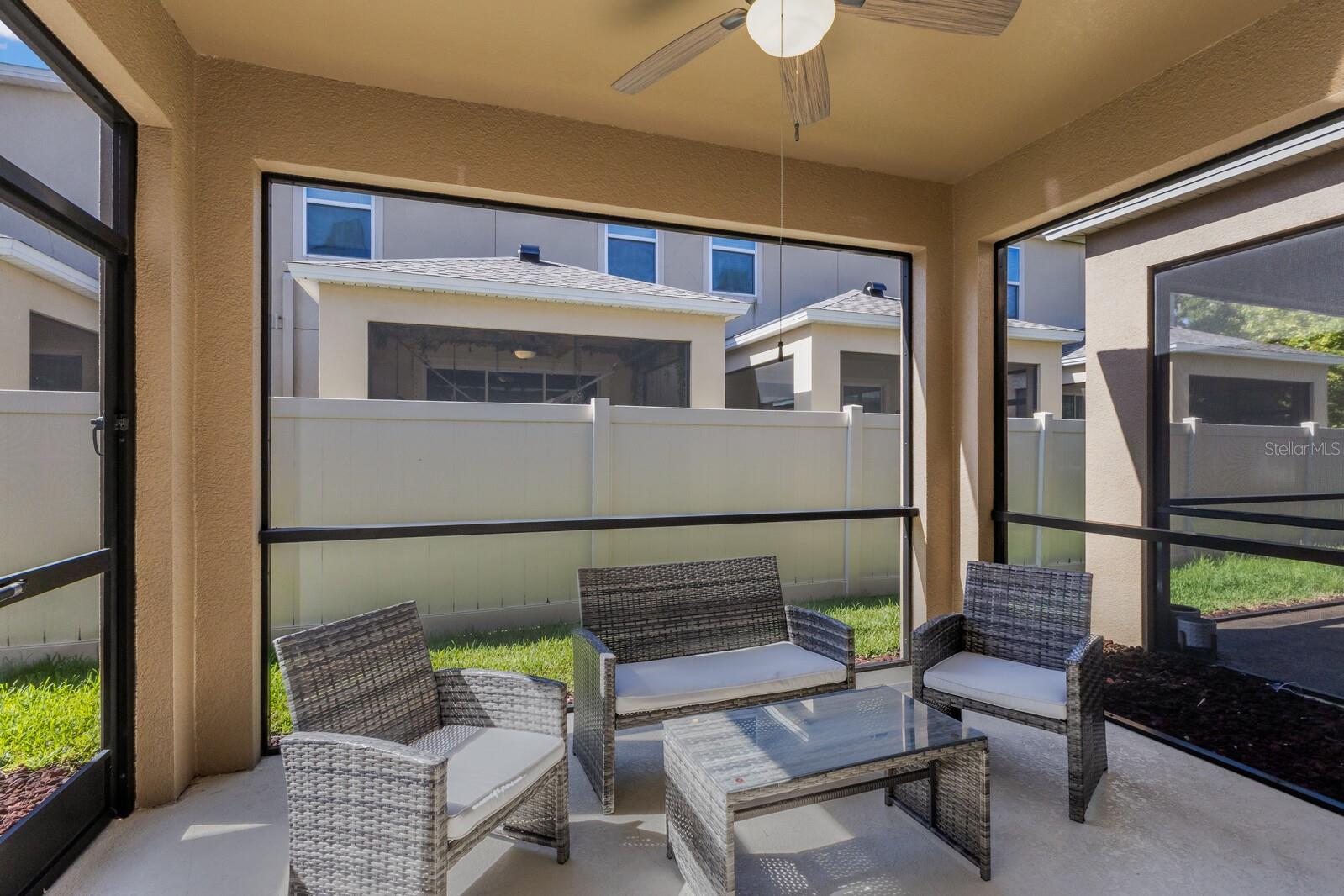 Screened Lanai Area