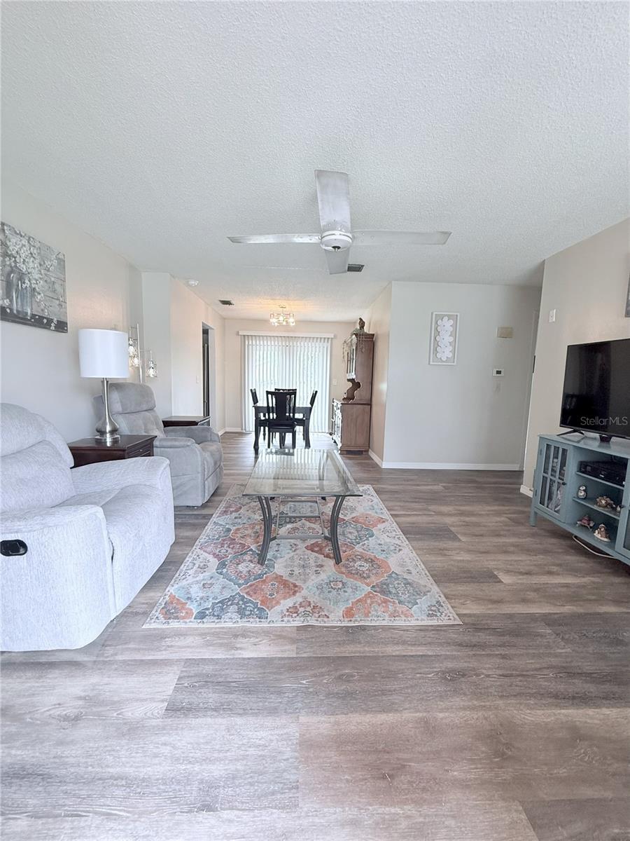 Living Room and Dining Room