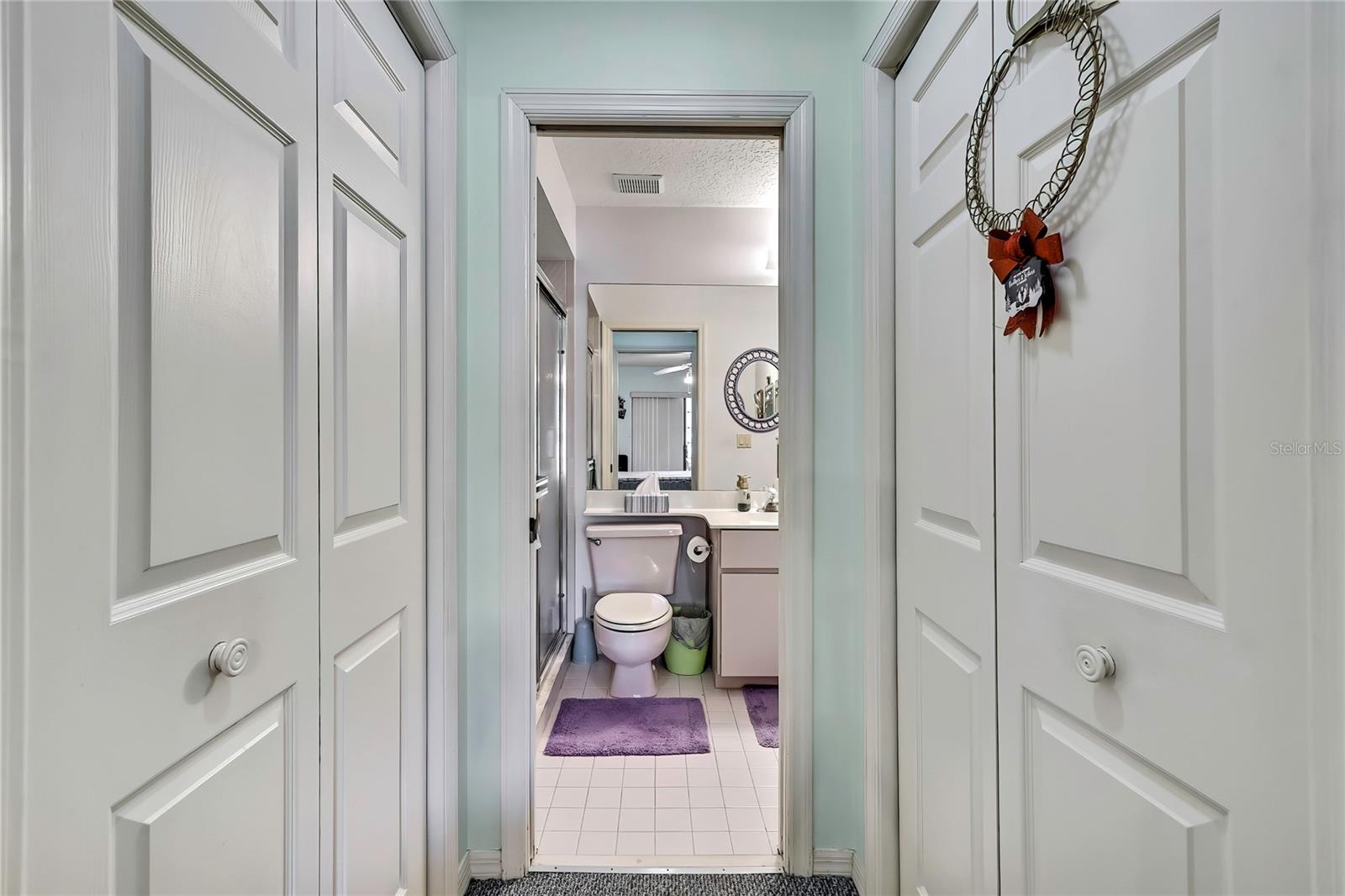 Dual Closets in Master