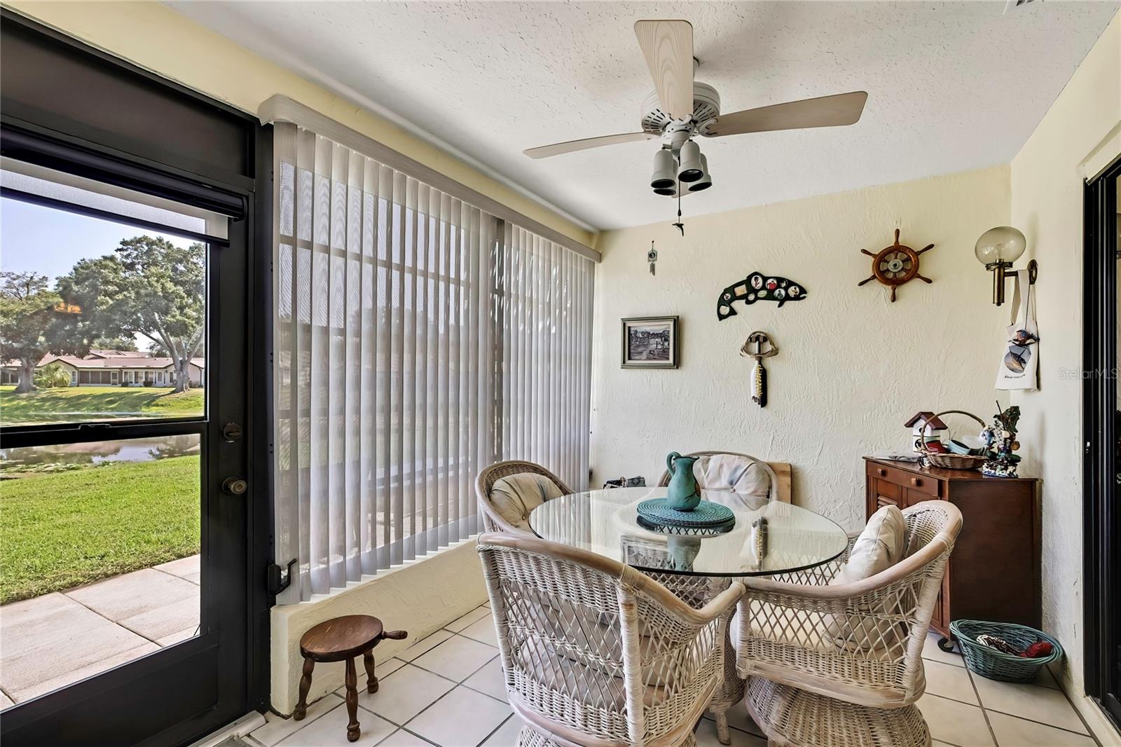 Florida Room with heating and air.