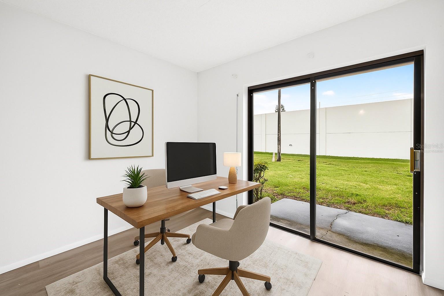 Bonus Room Virtually Staged - Perfect as a home office