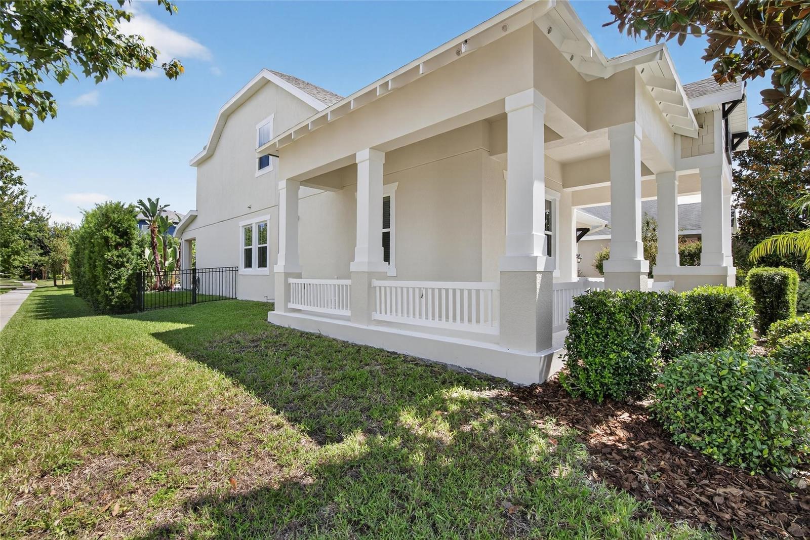 Wrap around front porch