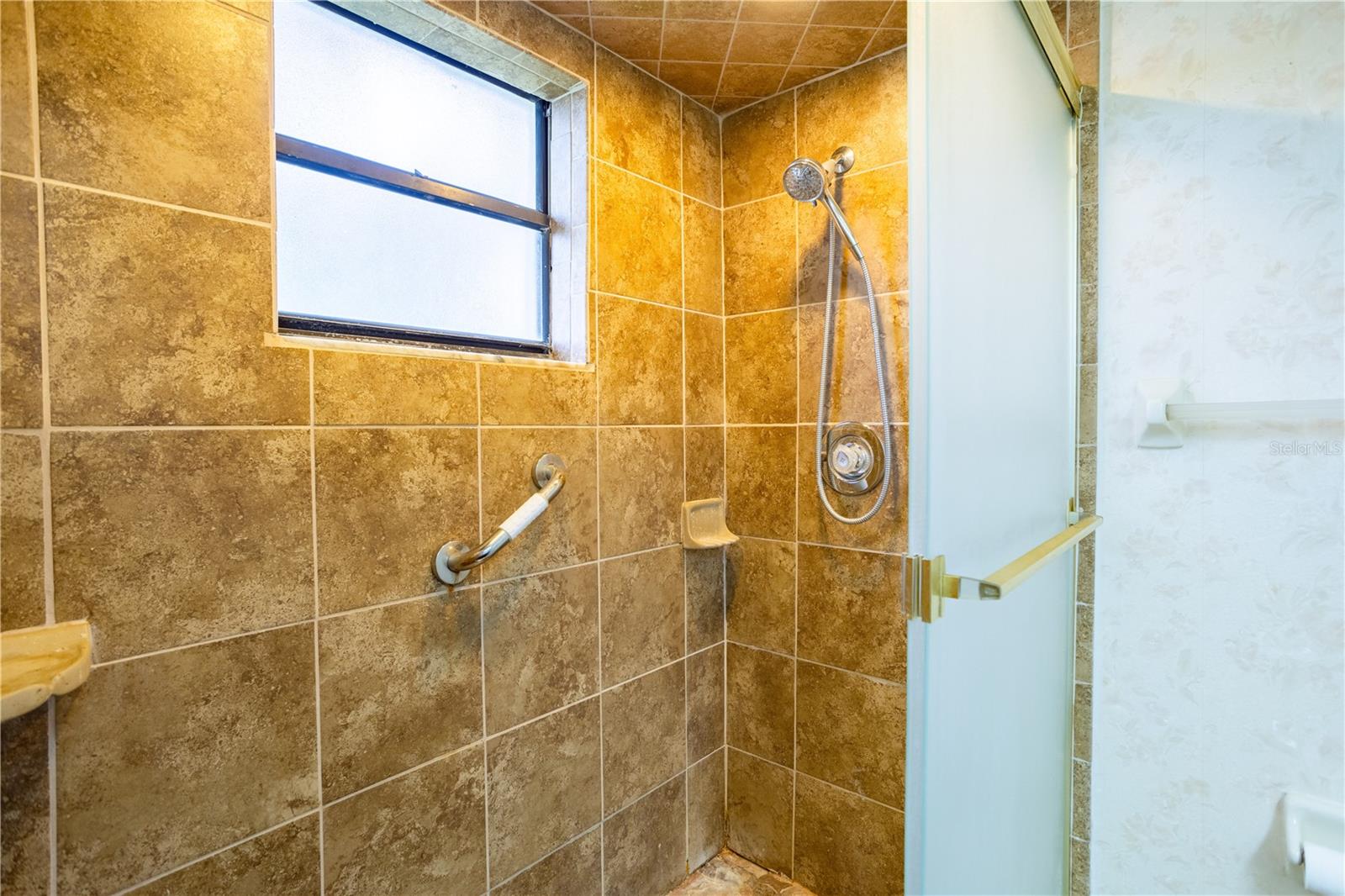 Walk-in Shower in Master Bathroom!