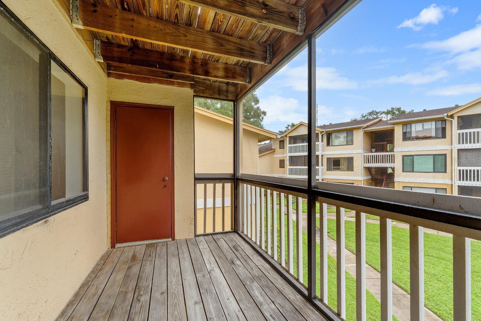 Balcony.