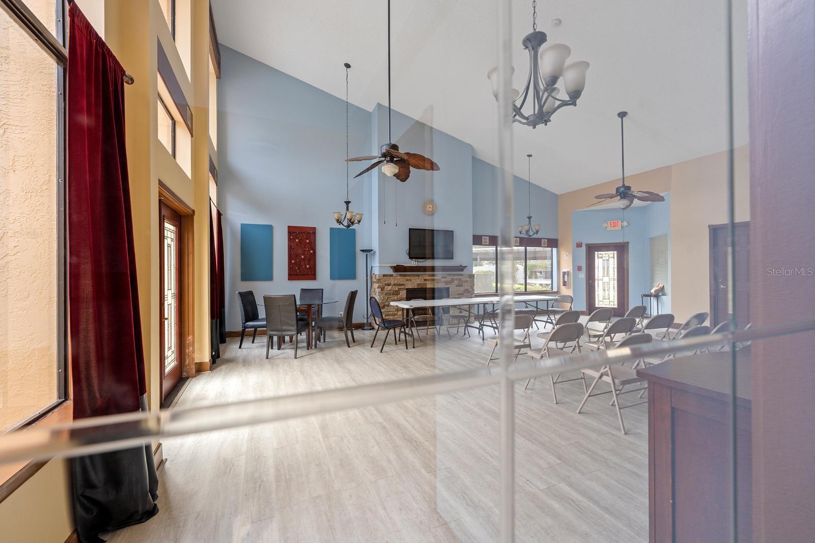 Community clubhouse.