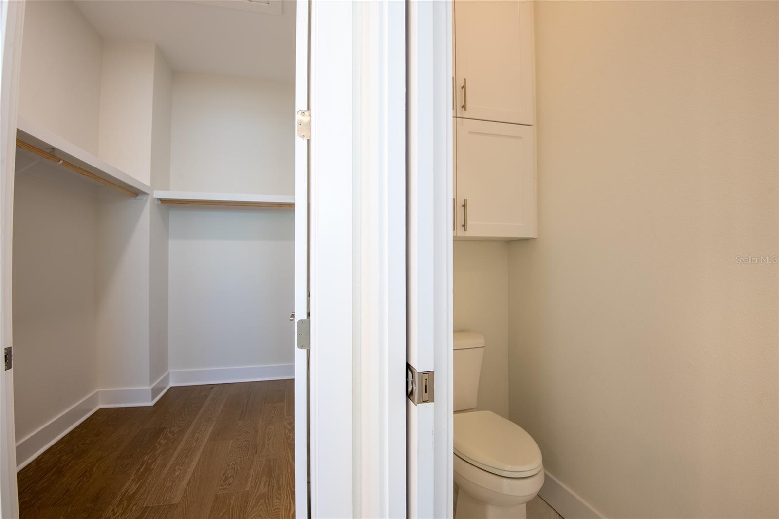 Primary Closet and Toilet Room