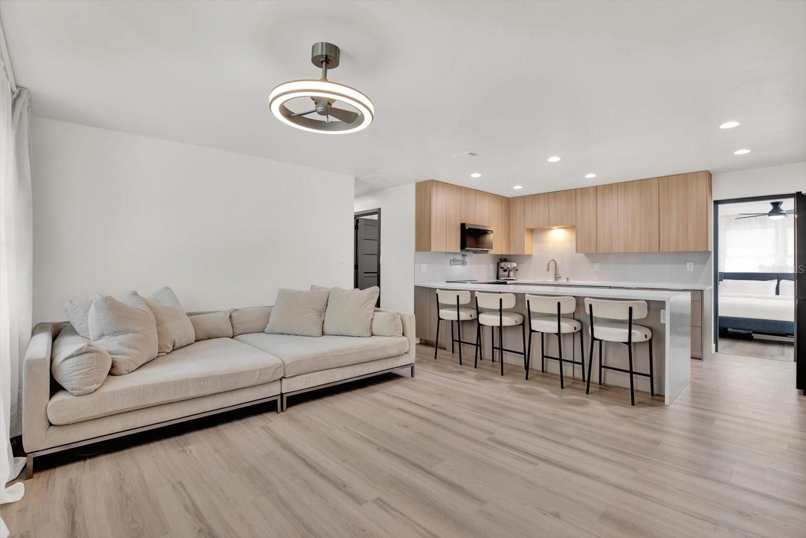 Living and Kitchen