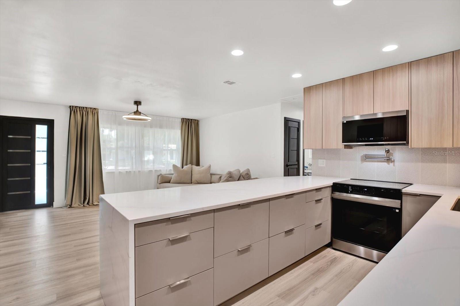 Kitchen and Living
