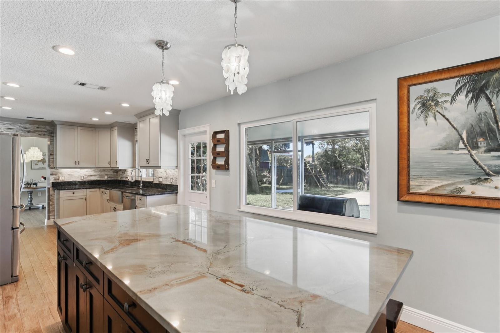 Green Wasabi Granite countertop