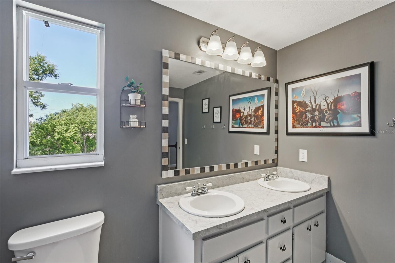 Hall bathroom
