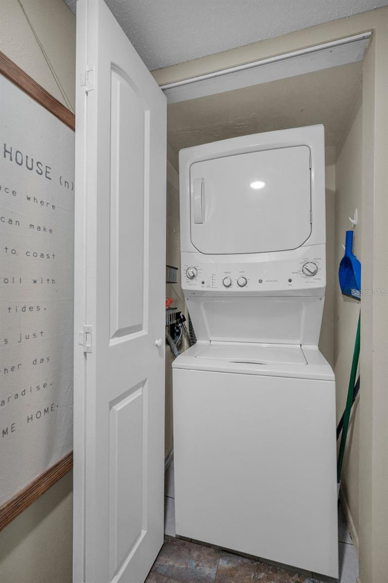 Washer & Dryer Closet