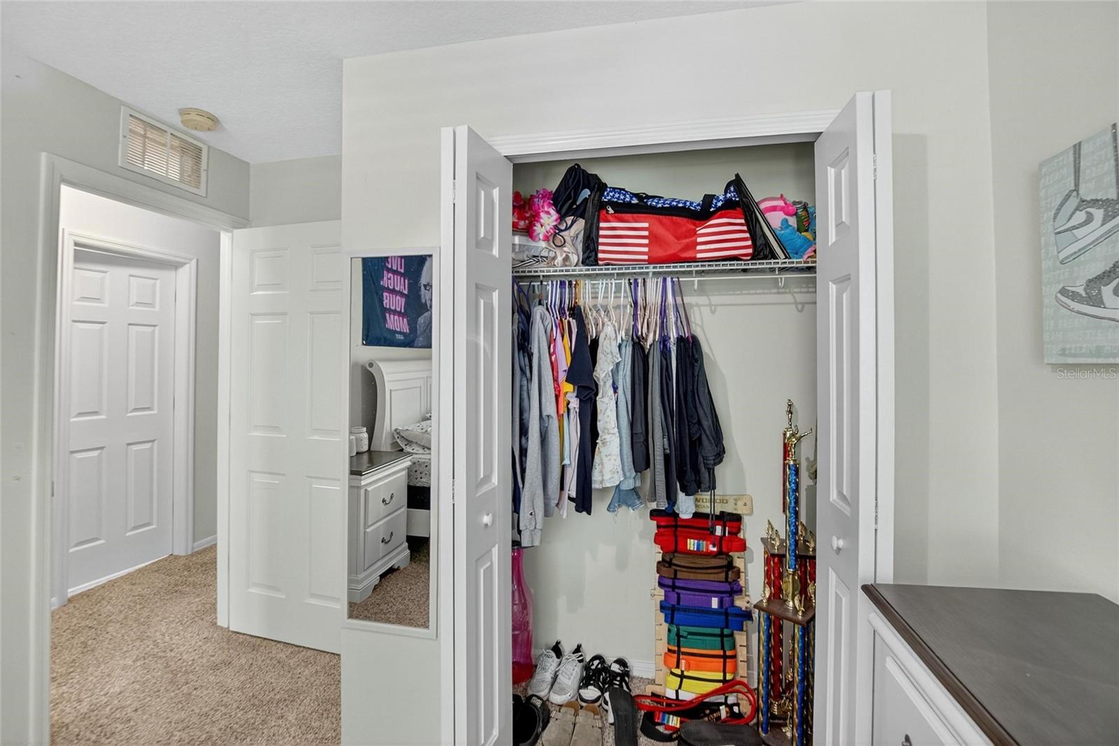 Bedroom 2 - Closet View