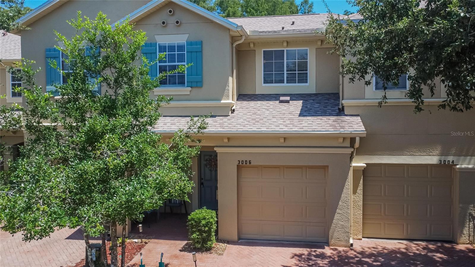 Outside Front View of Townhome #4