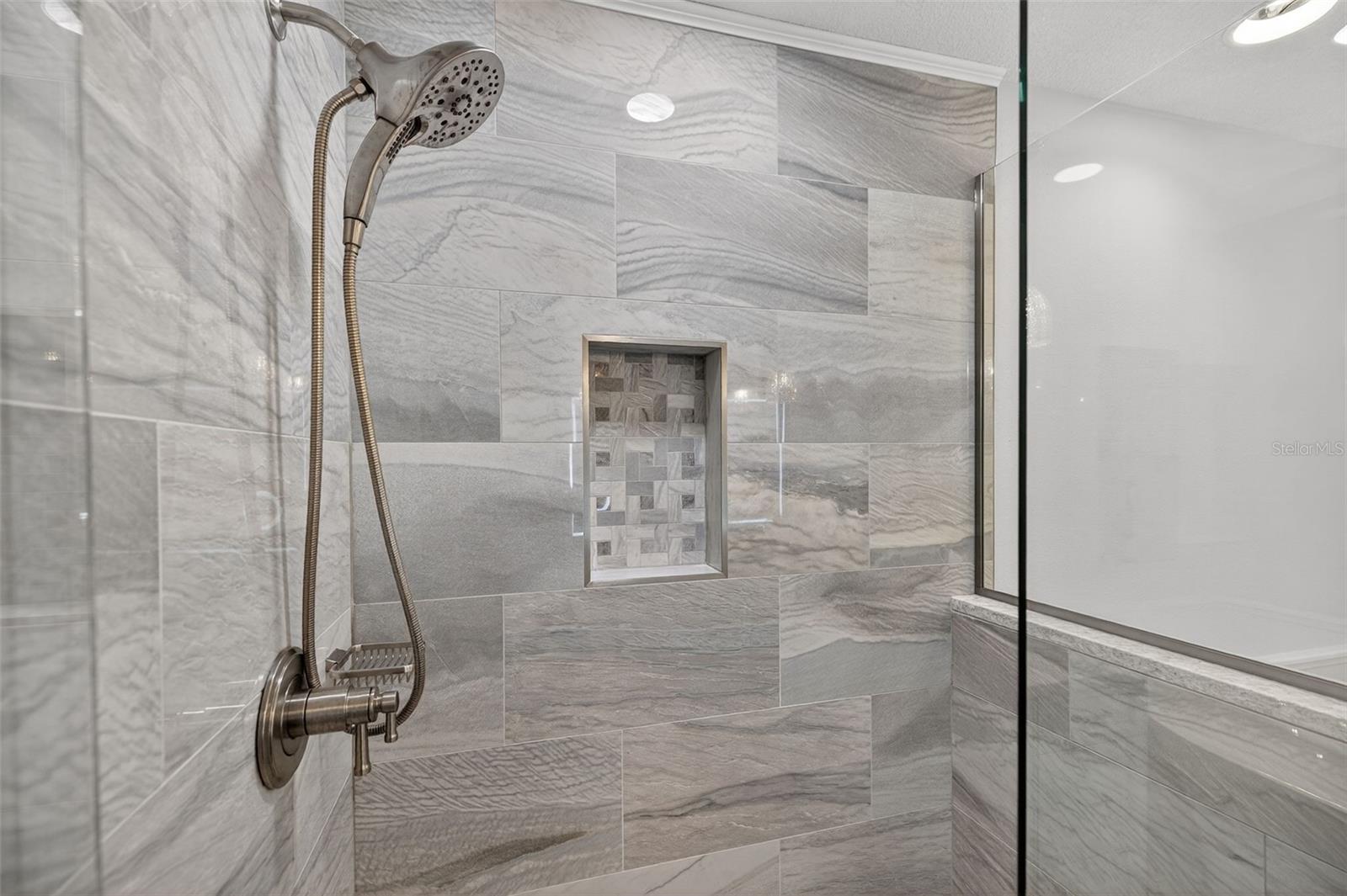 Bathroom 2 with separate large shower