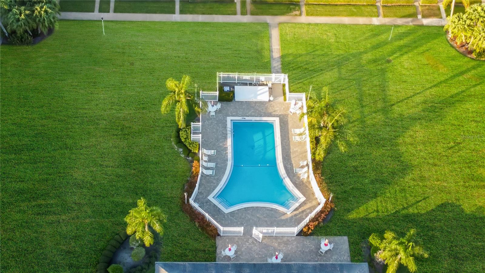 Luxurious pool.