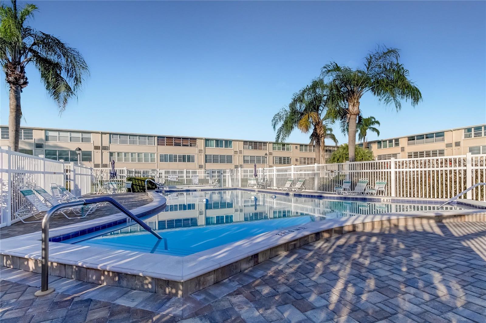 Luxurious pool.