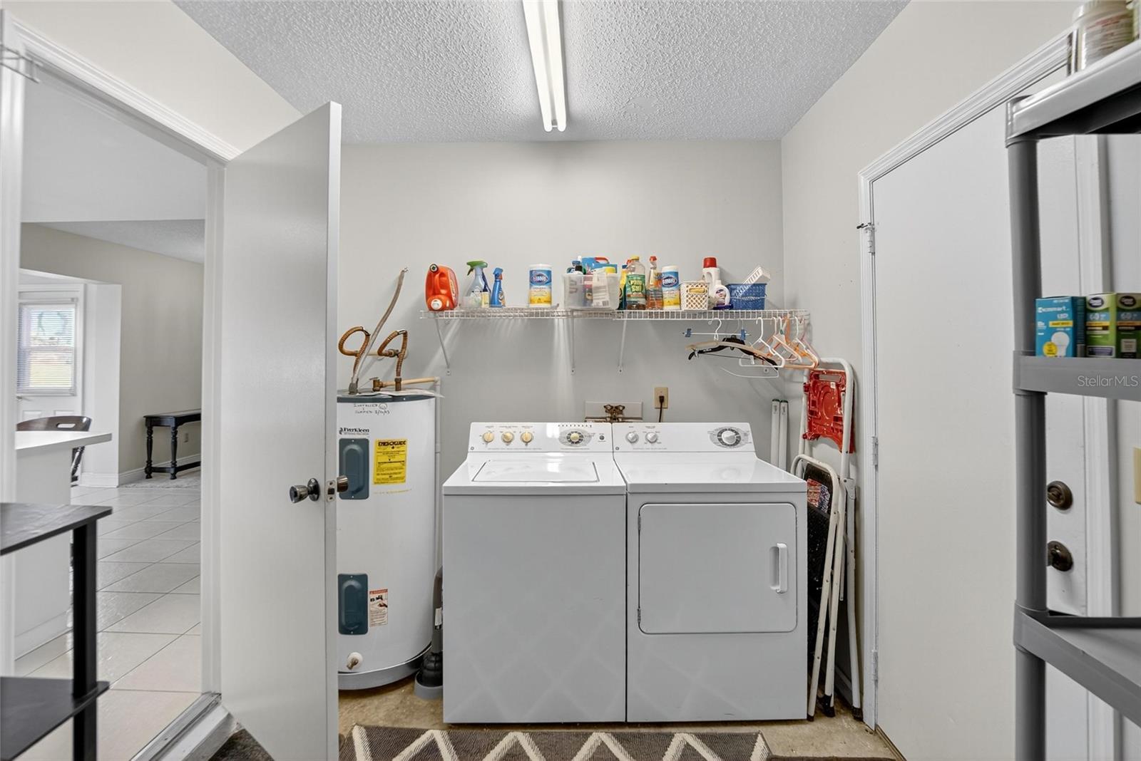Laundry Romm w/Extra Storage Space