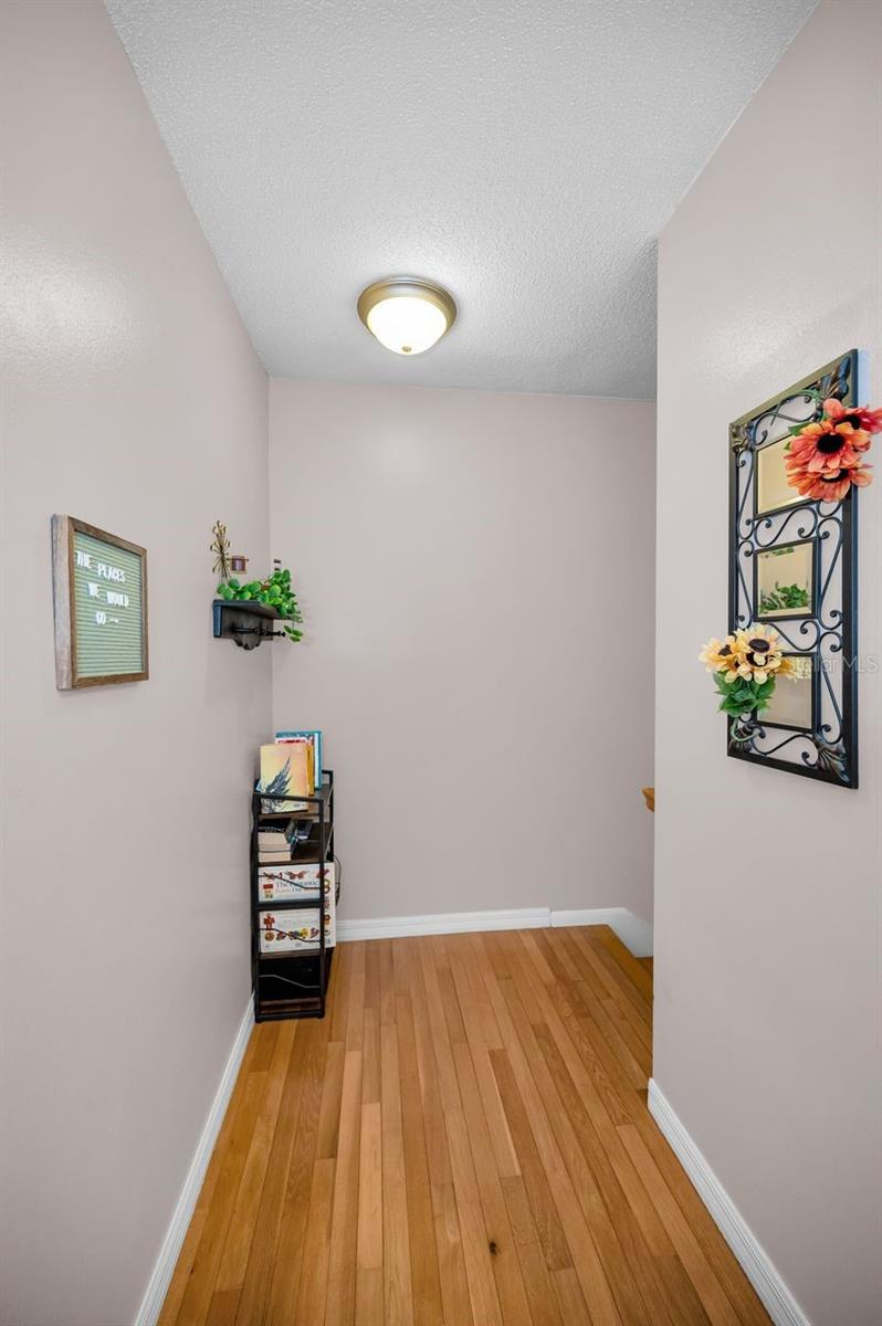 Second floor landing is well lit and spacious