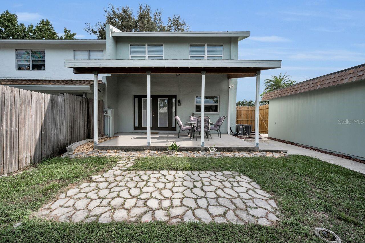 Backyard is a great place for outdoor living
