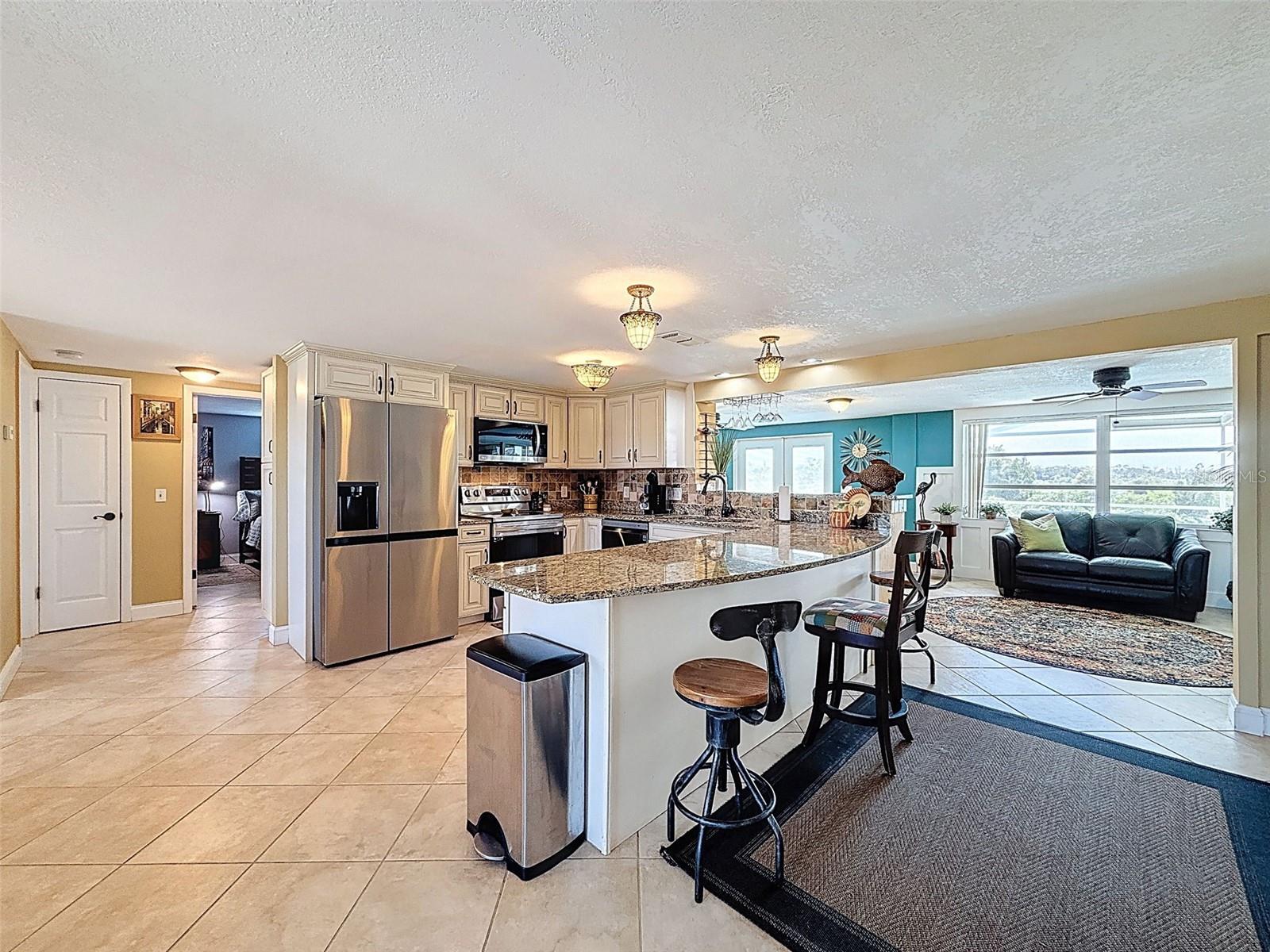 KITCHEN IS IN THE CENTER OF THE HOME AND OPEN TO EVERYONE!