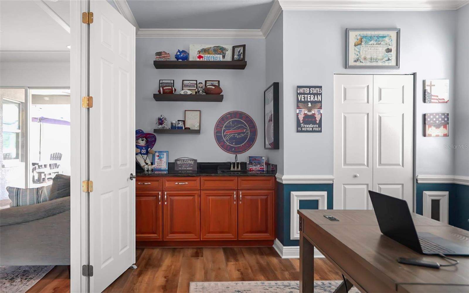 Wet Bar in Office