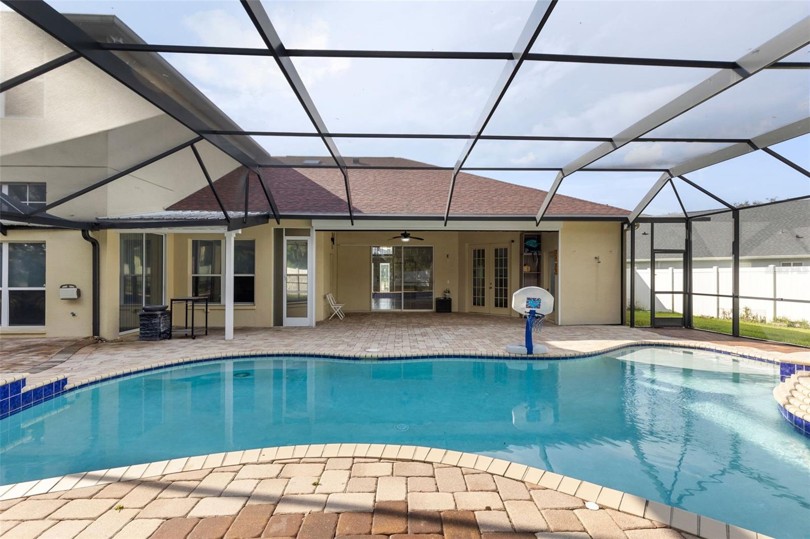 25,000 gallon Pool with Spa