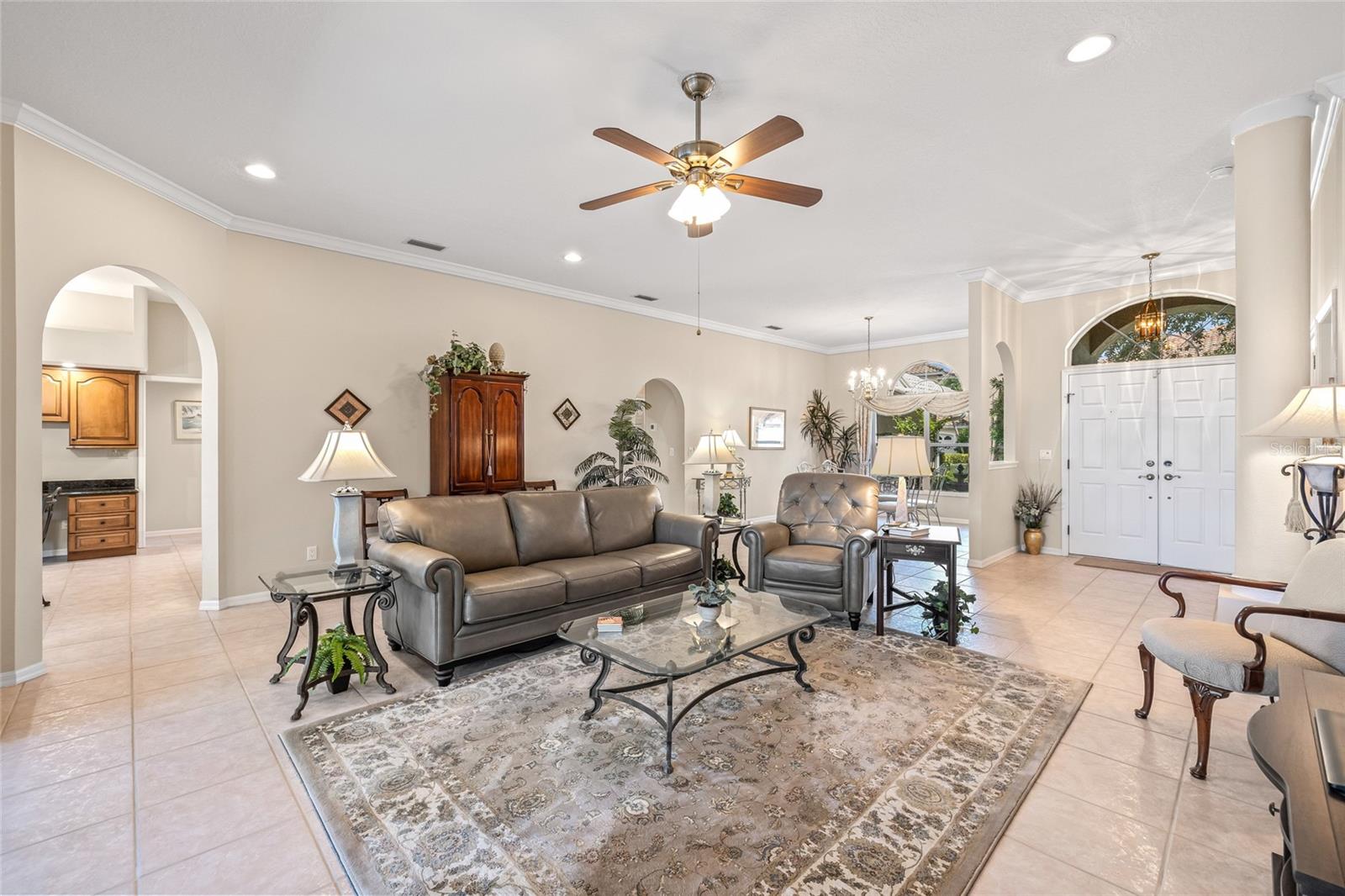 Light, bright and airy the minute you walk inside.