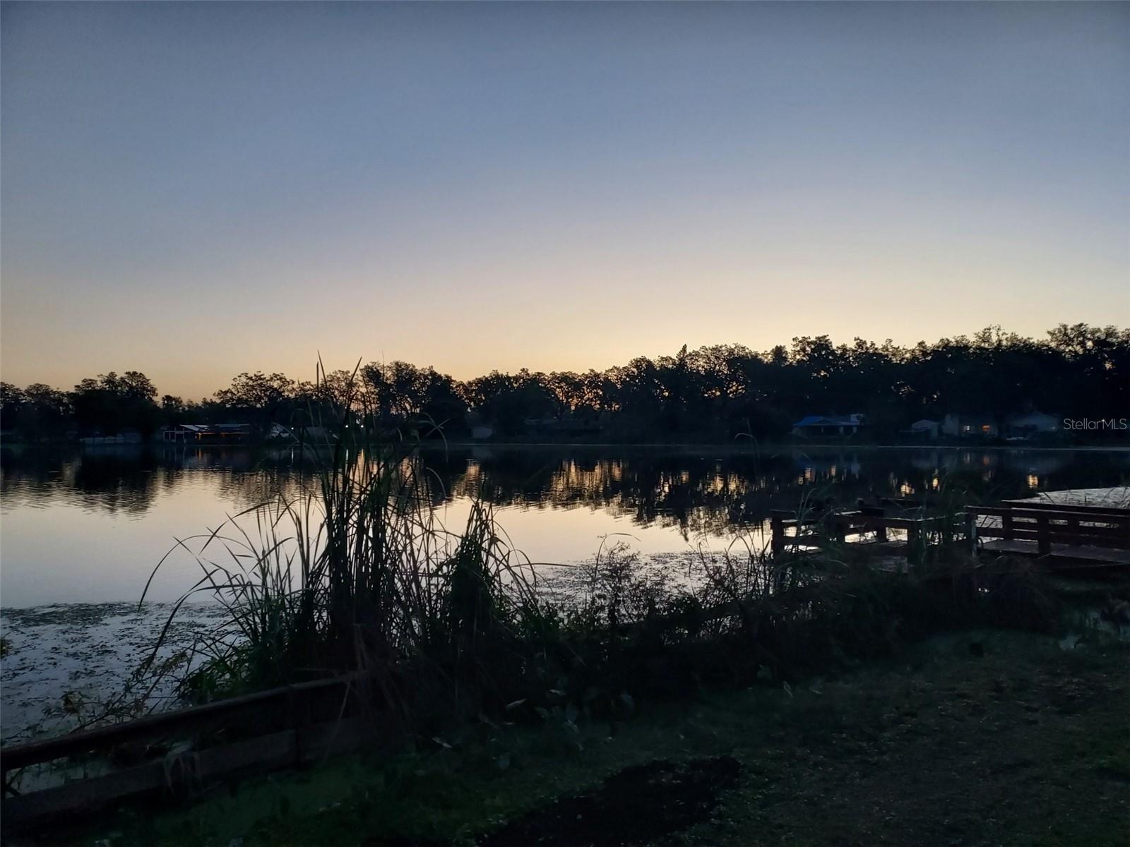 Sunrise on Lake Sangria La