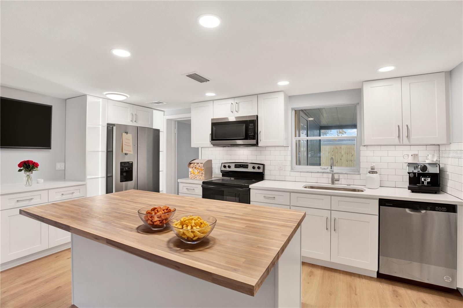 Kitchen Virtually Staged