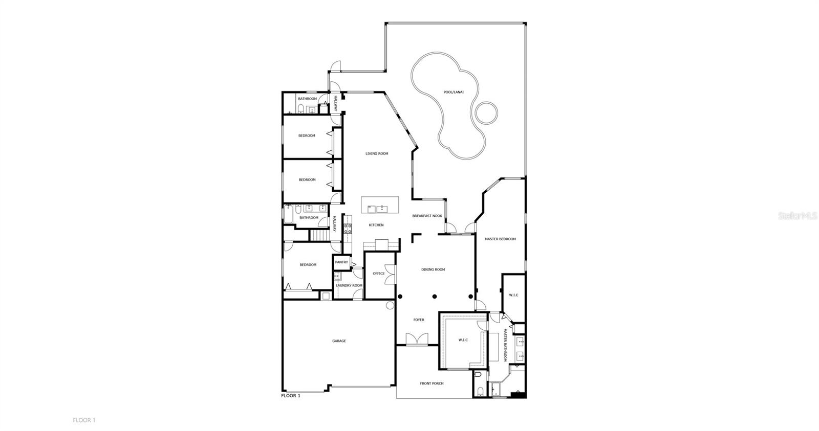 1st Floor Floorplan