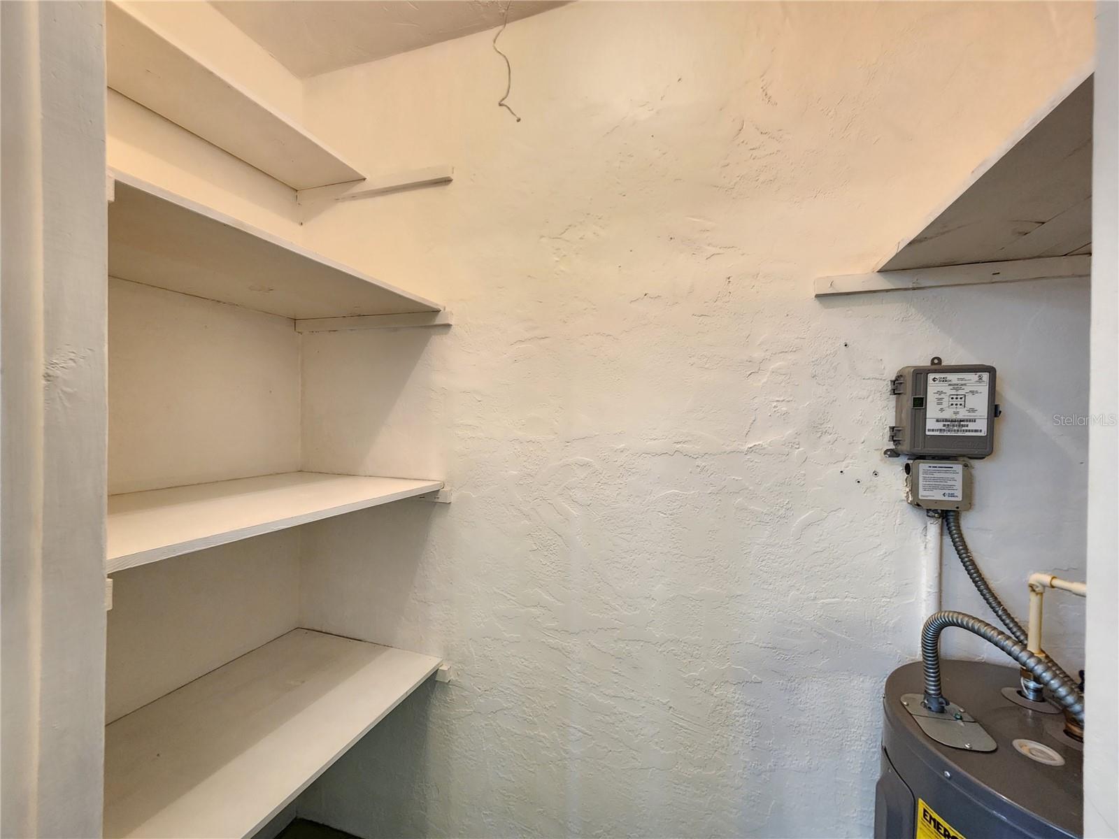 The washer and dryer can be added on this storage unit. 70% of unit owners have added.