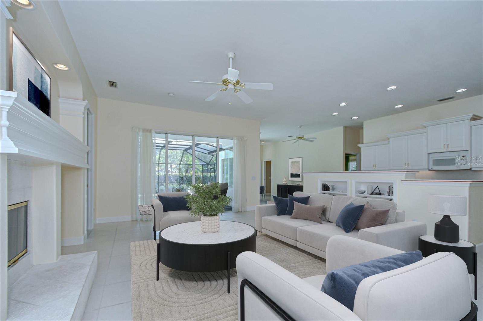 Virtually Staged - Great Room