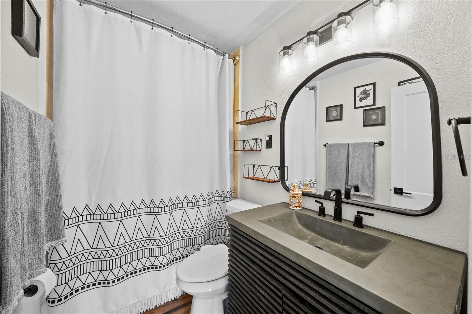 Newly renovated bathroom