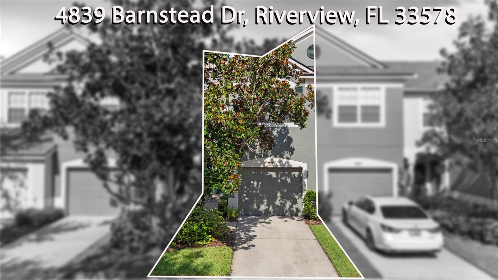 Front of home 4839 Barnstead Dr