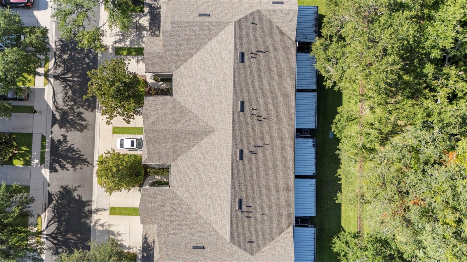 view of roof